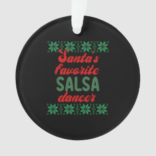 Danseuse de salsa Vilaine cadeau de Noël de Noël