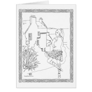 Danseuse des Highlands écossais
