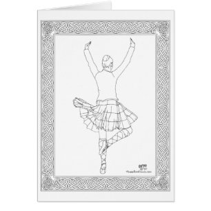 Danseuse des Highlands écossais
