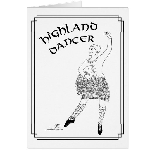 Danseuse des Highlands écossais (Devant)