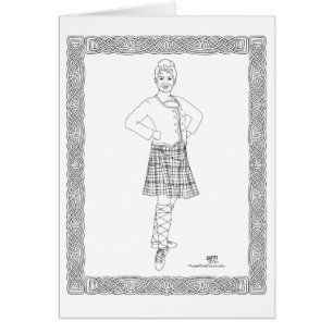 Danseuse des Highlands écossais