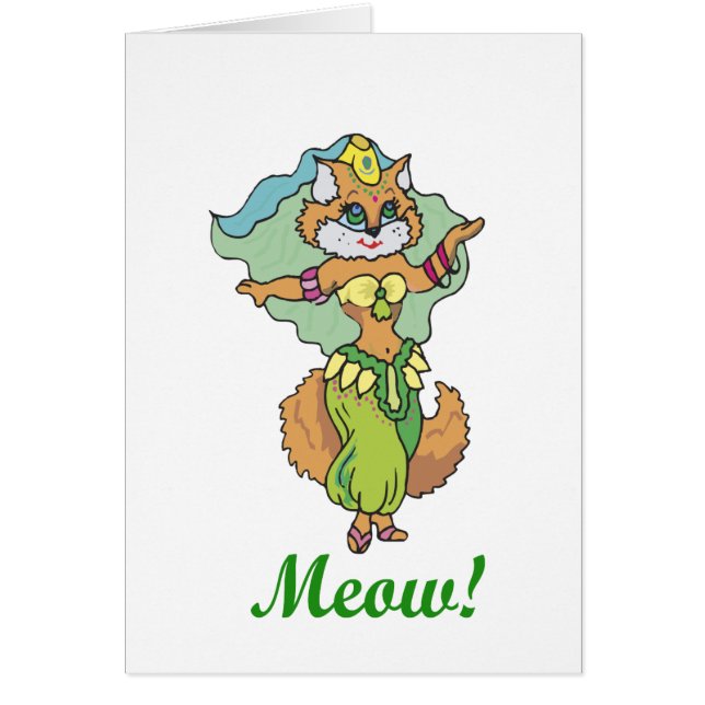 Danseuse du ventre de chat (Devant)