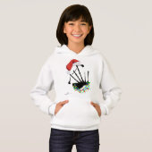 Danseuse écossaise des Highlands à Noël (Devant entier)