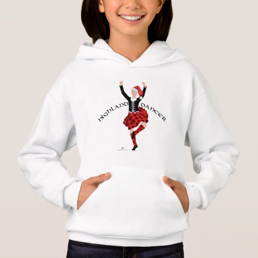 Danseuse écossaise des Highlands à Noël (Devant)