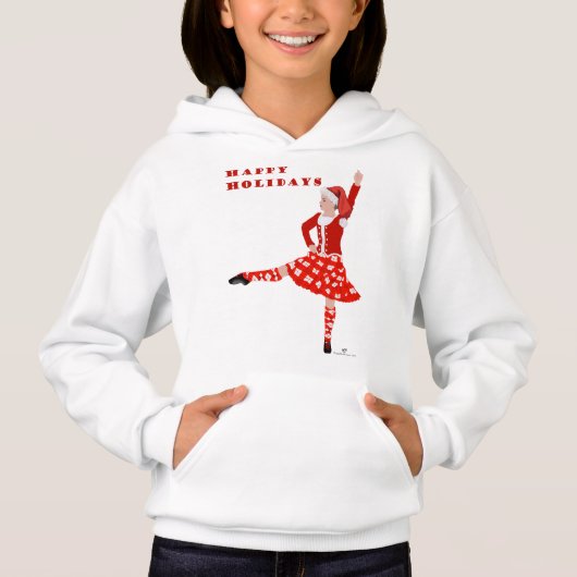 Danseuse écossaise des Highlands à Noël (Devant)