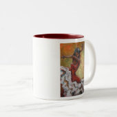 Danseuse flamenco Art Mug (Devant droit)