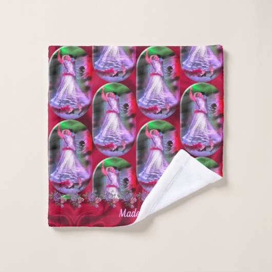 Danseuse mexicaine 0175 (Gant de toilette)