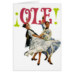 Danseuses flamenco espagnoles rétro vintage Olé !