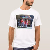 Danseuses sur pilotis homme blanc T-shirt (Devant)