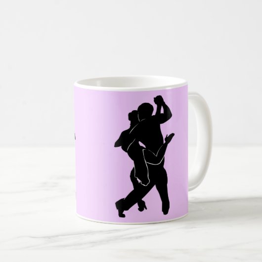 Danseuses Tango Café Mug (Devant droit)