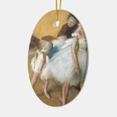 Dansexamen van Edgar Degas, Antiek Ballet Keramisch Ornament (Links)
