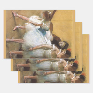 Dansexamen van Edgar Degas, Oude ballet Inpakpapier Vel
