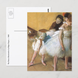 Dansexamen van Edgar Degas, Oude balletkunst Briefkaart
