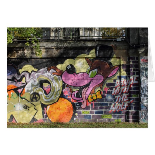 Dansez Avec Le Graffiti Wolf (Devant Horizontal)
