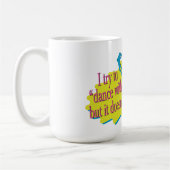 Dansez Avec L'Univers Grande Mug De Café (Gauche)