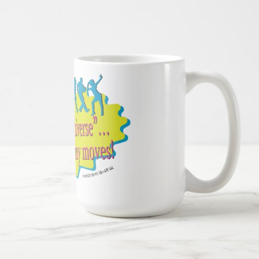 Dansez Avec L'Univers Grande Mug De Café (Droite)
