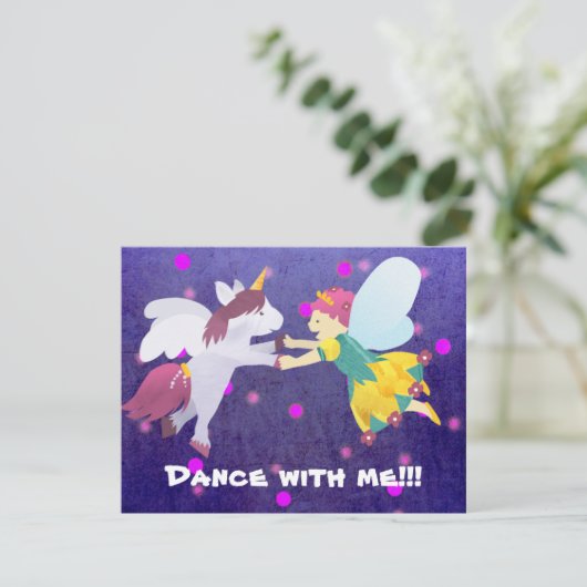 Dansez avec moi !!! Invitation fée ! (Debout devant)