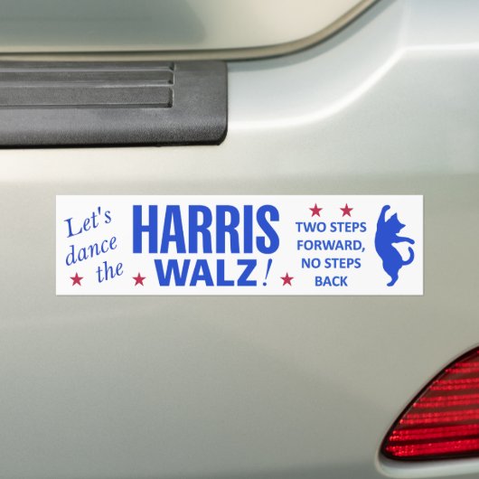 Dansez le Sticker Harris Walz Bumper (En voiture)