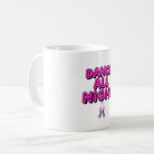 Dansez Toute La Nuit Disco Chaussures Icon Mug (Devant gauche)