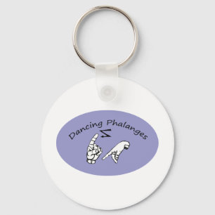 dansfalanges sleutelhanger