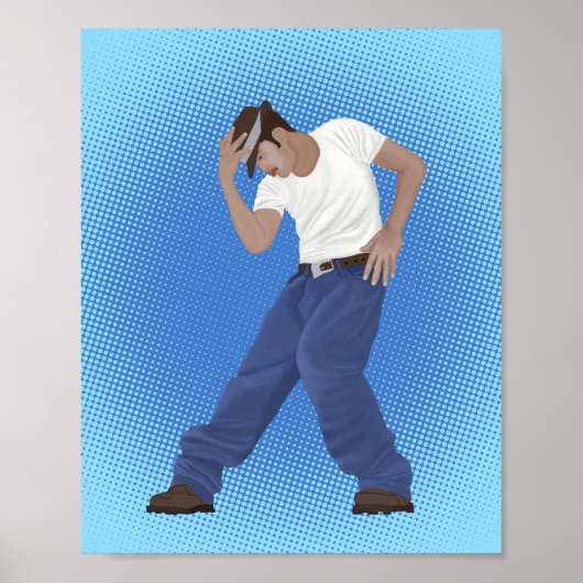 Dansfeest poster (Voorkant)