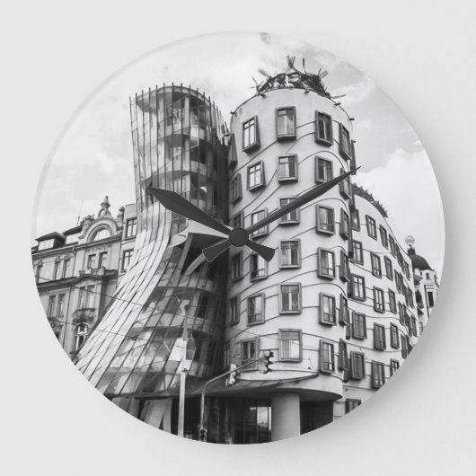 Dansgebouw in Praag Grote Klok (Voorkant)