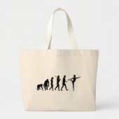 Dansgeschenken voor ballet en moderne dansers grote tote bag (Voorkant)
