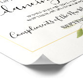 Dansingsfeet Teenslippers Weddenschappen Poster (Hoek)