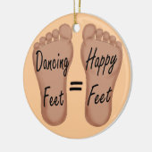 Dansingskosten zijn fijn keramisch ornament (Links)