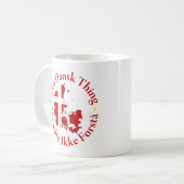 Dansk [Denemarken] Dding Koffiemok (Voorkant links)