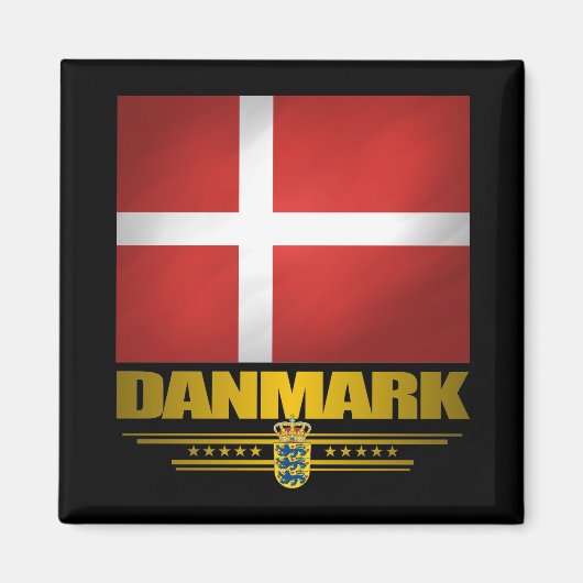 "Dansk Pride" Magneet (Voorkant)