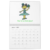 Danskalender 2025 kalender (Mar 2027)