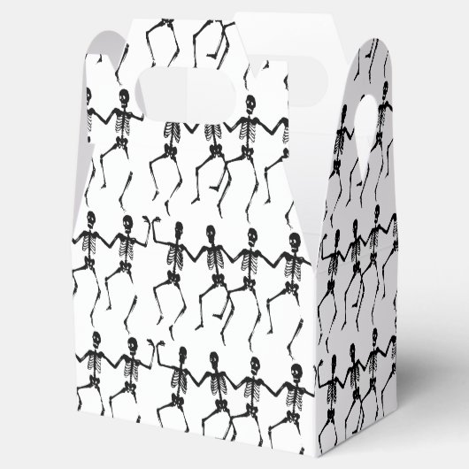 Danskeletten Halloween Bedankdoosjes (Geopend)