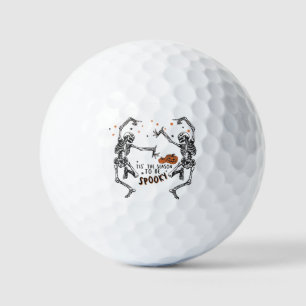 Danskeletten Halloween Golfballen
