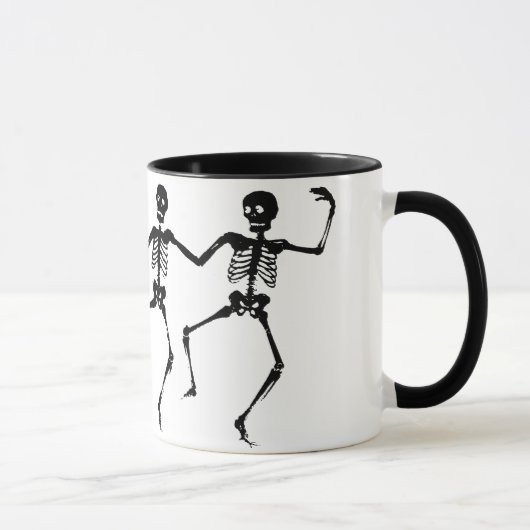 Danskeletten (Halloween) Mok (Rechts)