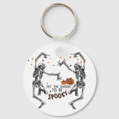 Danskeletten Halloween Sleutelhanger (Voorkant)