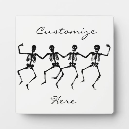 Danskeletten Halloween Thunder_Cove Fotoplaat (Voorkant)