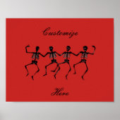 Danskeletten Halloween Thunder_Cove Poster (Voorkant)