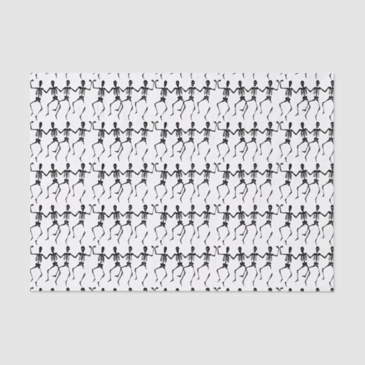 Danskeletten Tissuepapier (Voorkant)