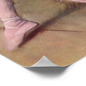 Dansklasse naar Edgar Degas, ballet Poster (Hoek)