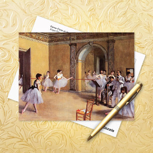 dansklasse op de opera Edgar Degas Briefkaart