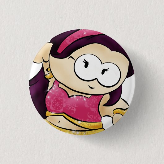 dansknop ronde button 3,2 cm (Voorkant)