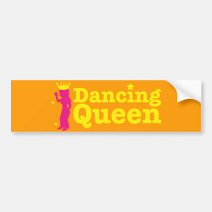 Danskoningin Bumpersticker