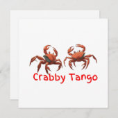 Danskrabben Feestdagenkaart (Voorkant / Achterkant)