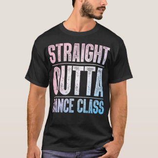 Danskunst voor meisjes Vrouwen Dansliefhebber Ball T-shirt