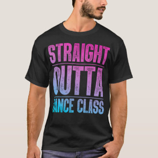 Danskunst voor meisjes Vrouwen Dansliefhebber Ball T-shirt