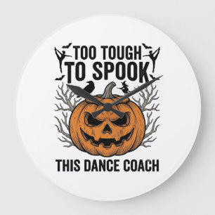 Dansleraar Halloween Pompoen Gravure Shirt De Grote Klok