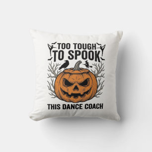 Dansleraar Halloween Pompoen Gravure Shirt De Kussen