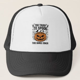 Dansleraar Halloween Pompoen Gravure Shirt De Trucker Pet