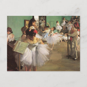 Dansles door Degas, Vintage Impressionisme Ballet Briefkaart